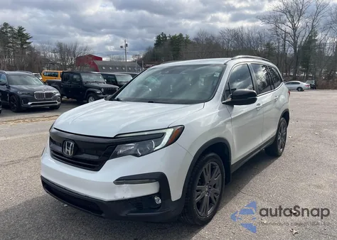 2022 Honda Pilot Awd Sport z USA, uszkodzony, nr VIN 5FNYF6H31NB049686